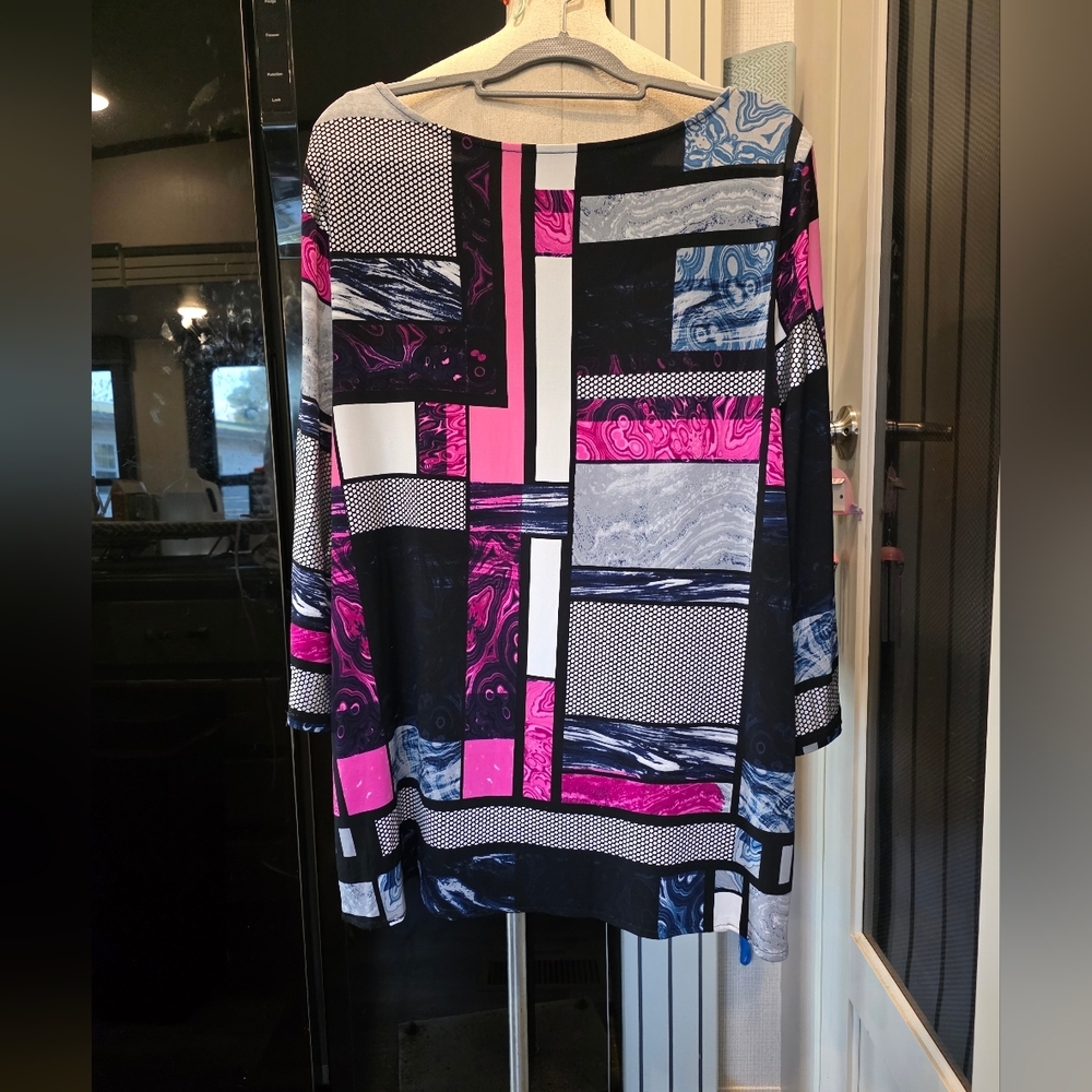Style & Co. Mult-colored Design Tunic - Picture 3 of 7